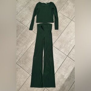 Pact Flare Leggings & Long Sleeve Set